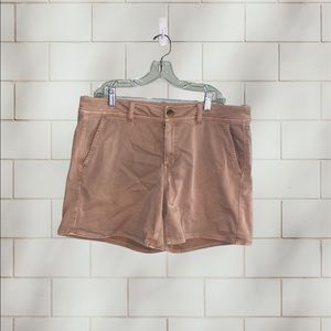 American Eagle Super Stretch Khaki Shorts